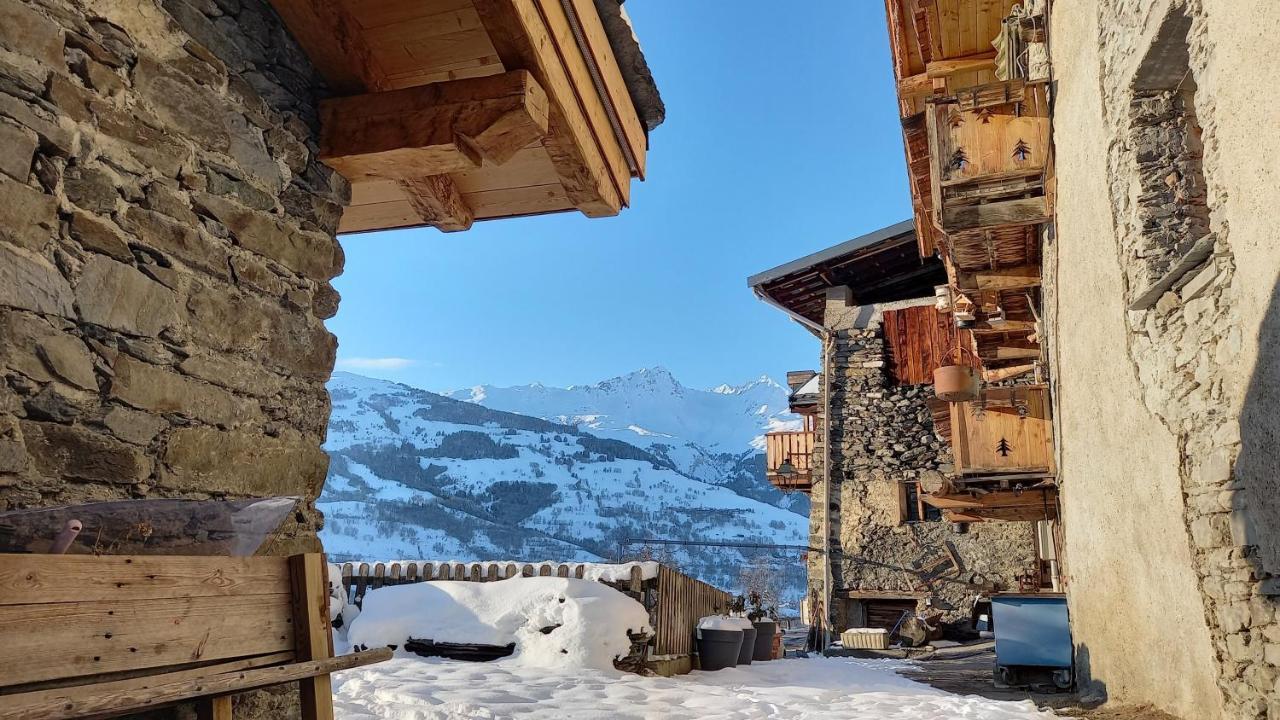 Bourg Saint Maurice Les Arcs - Maisonnette Grand Confort Dans Charmant Village De Montagne ! Exteriör bild